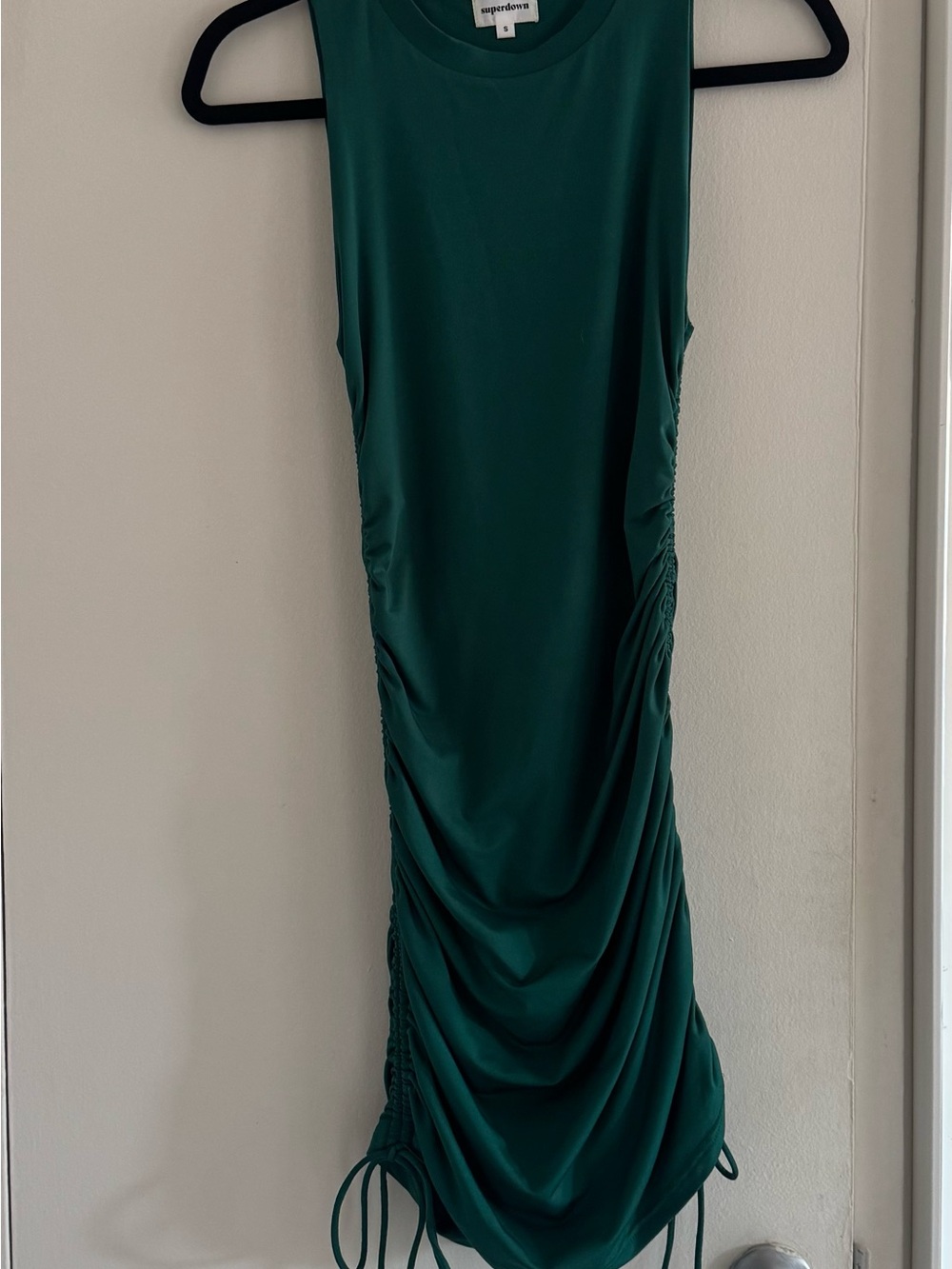 Emerald Green Bodycon superdown dress